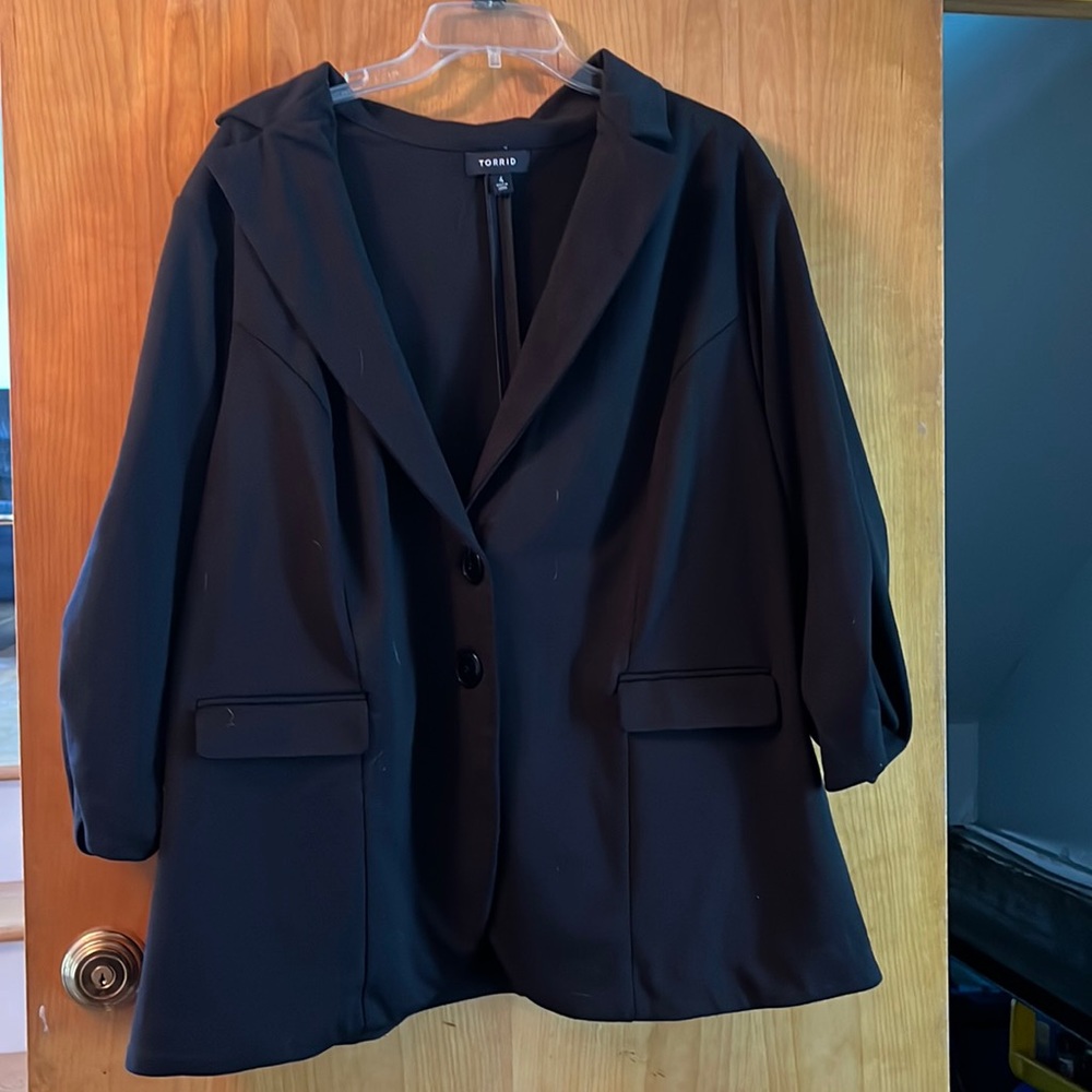 Torrid black blazer